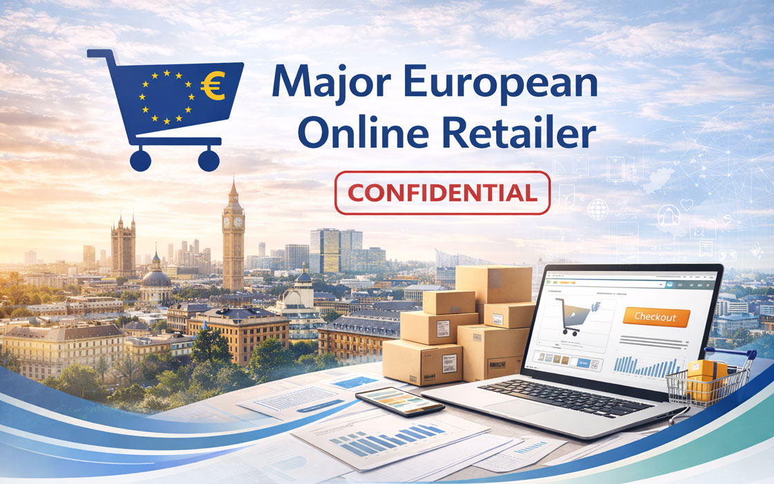 european online retailer banner